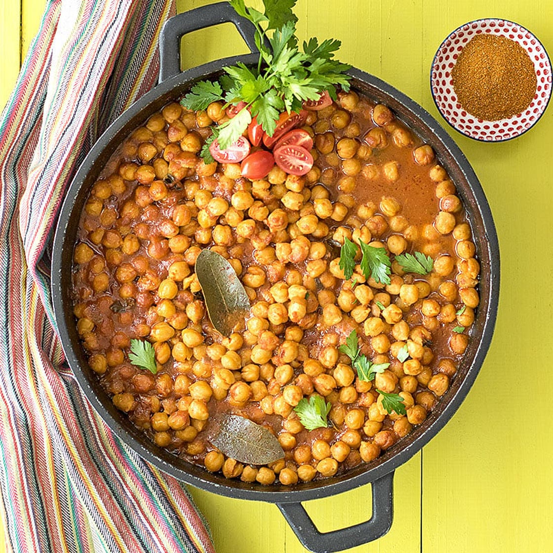 Easy Moroccan chickpea stew recipe (vegan)