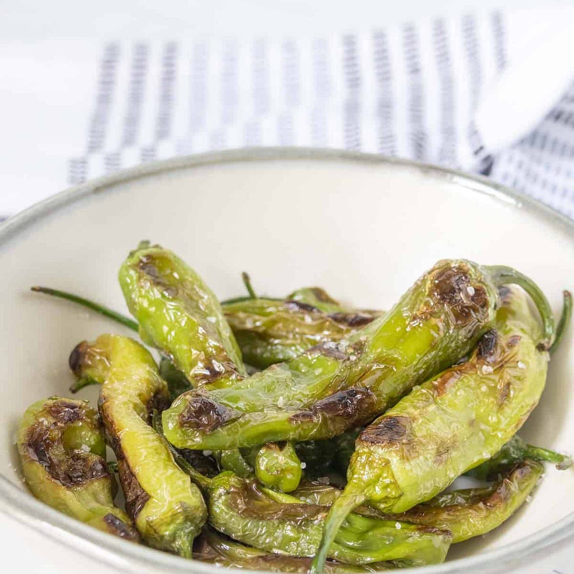 Grilled Shishito Peppers