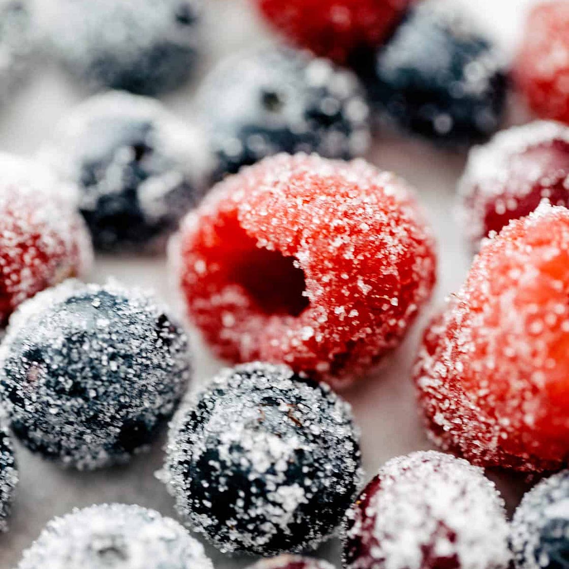 How to make Sugared Berries