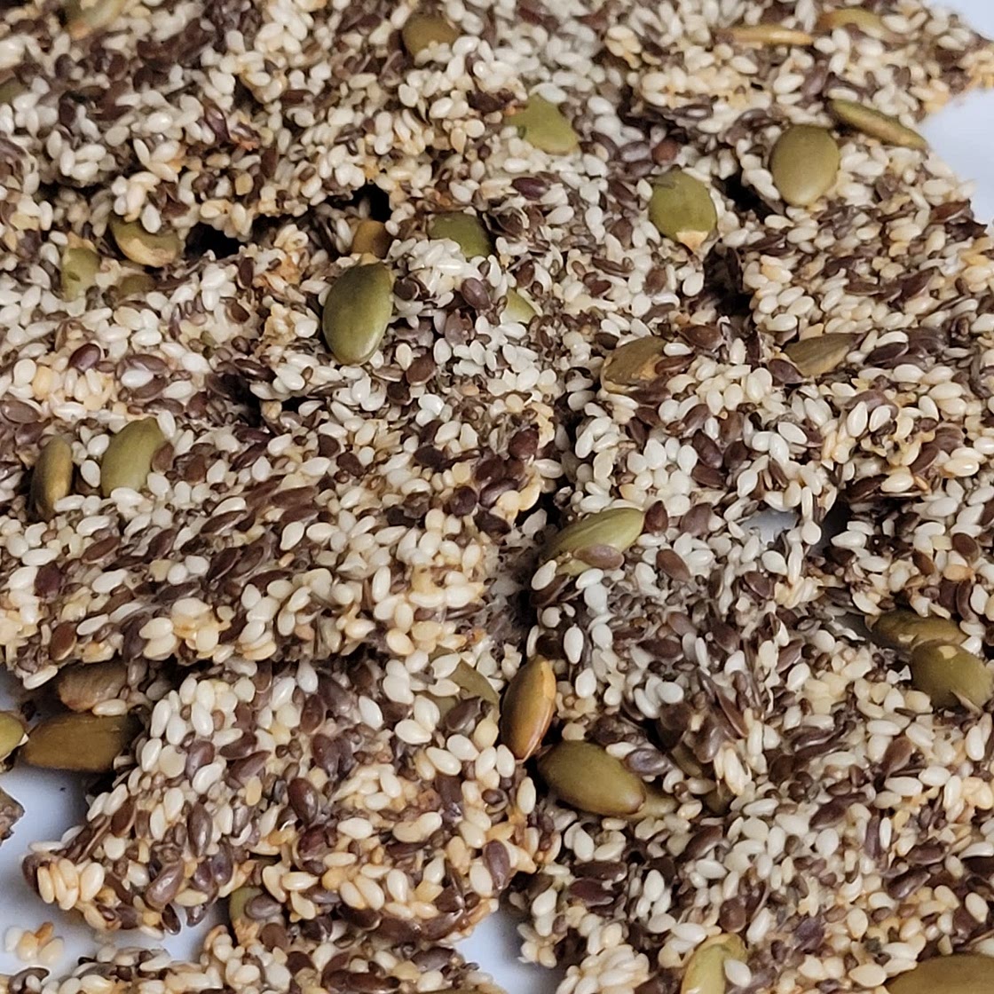 GF Seeded Crackers (Oil-Free, Flour-Free, Nut-free)