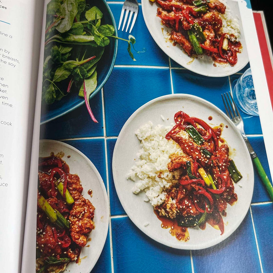 Crispy sweet chilli chicken 