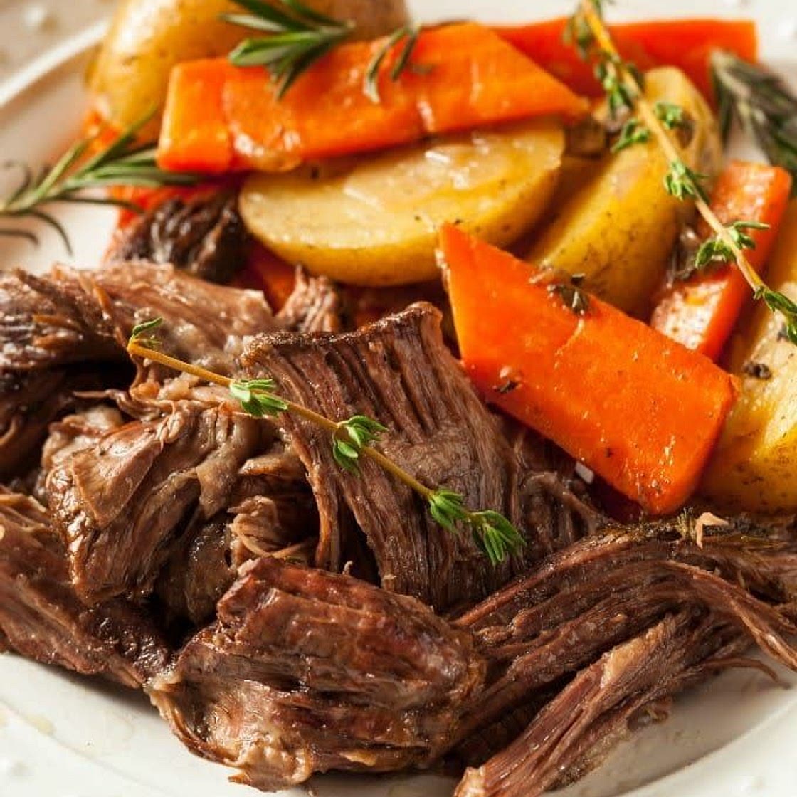Beef with Roast Potato