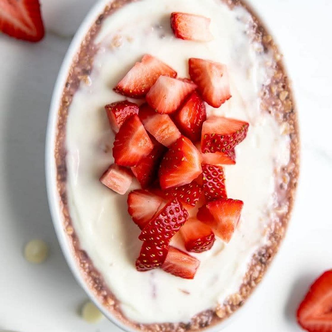 Cashew Cream Overnight Oats
