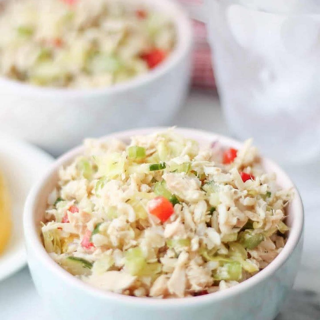Tuna, Rice and Salad
