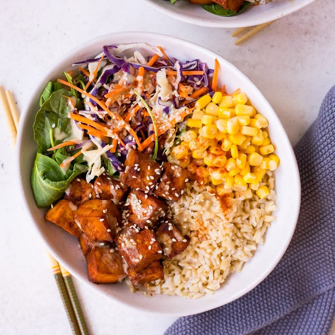 BBQ Tofu Bowl