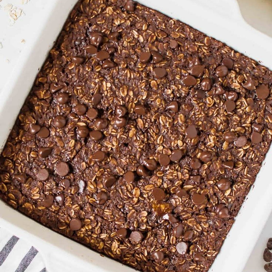 Chocolate Baked Oats Meal Prep