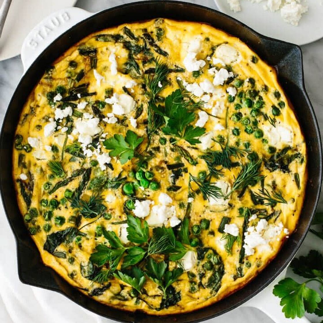 Spring Vegetable Frittata