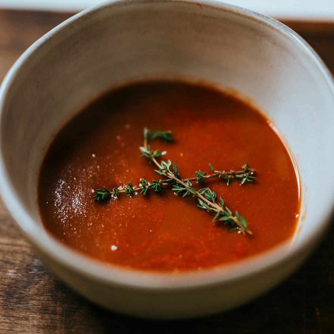 3-ish ingredient tomato soup