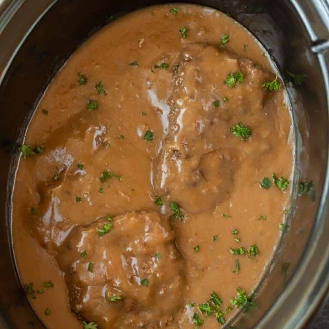 Crockpot Cube Steak