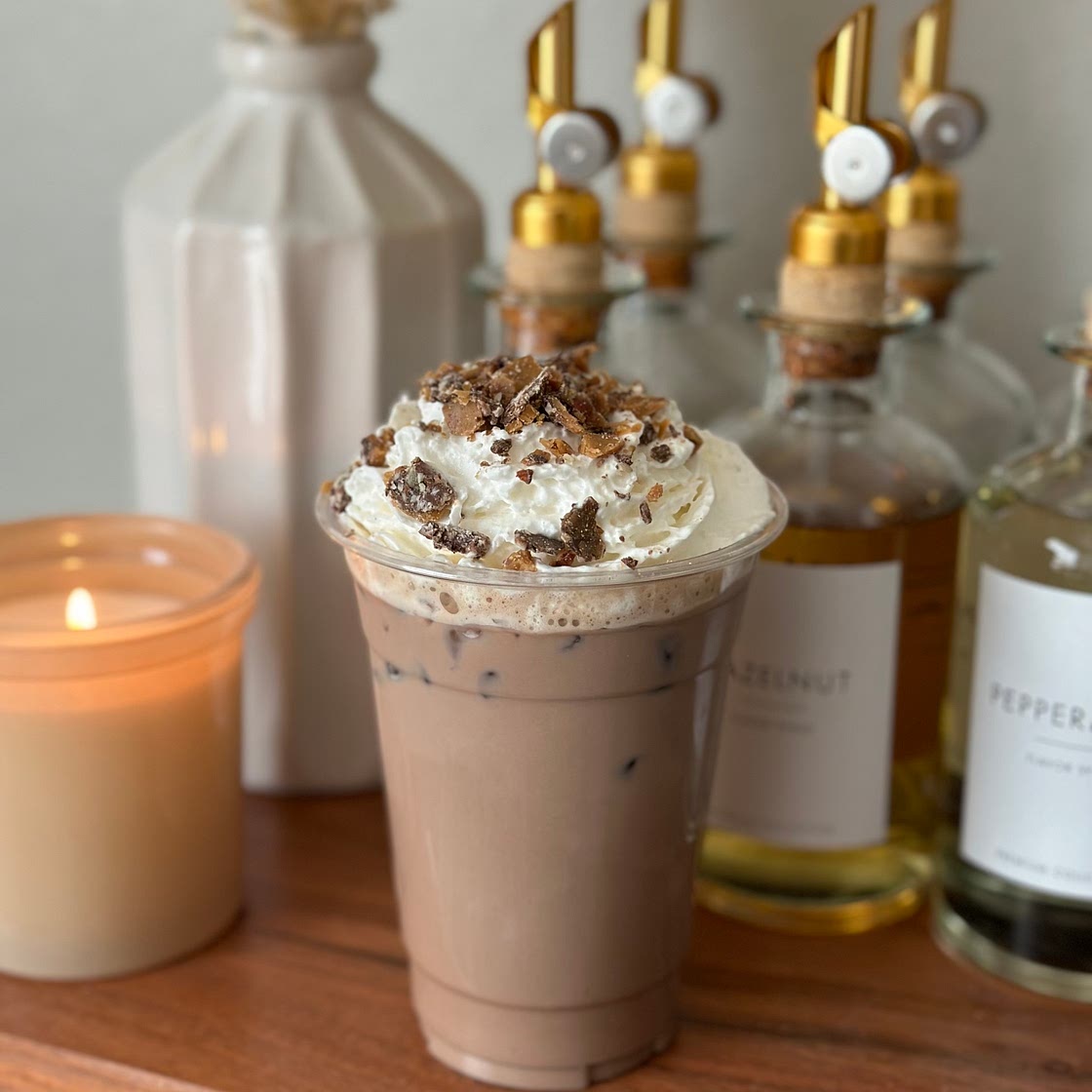 Toffee Flight Latte