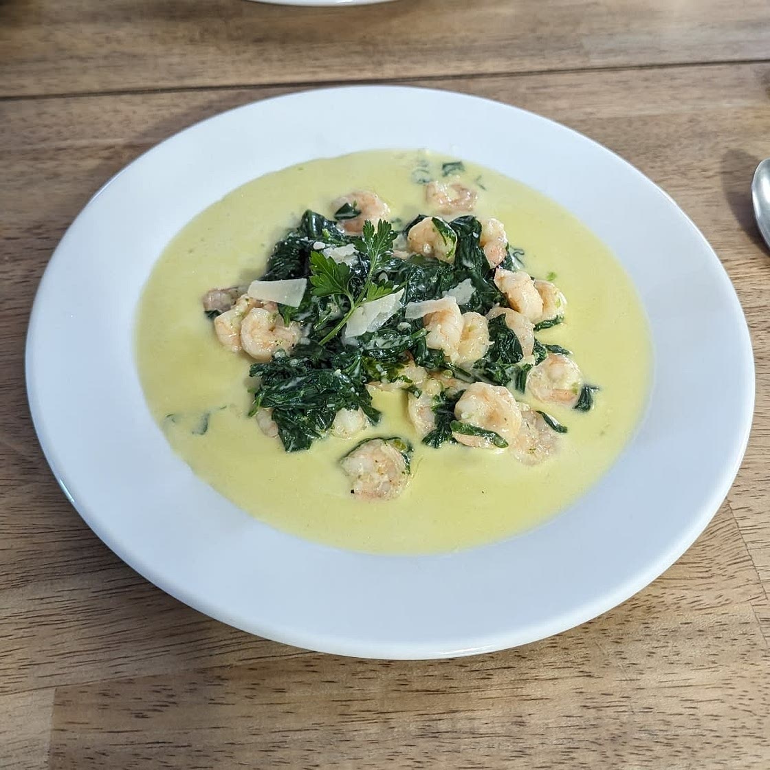 Creamy Tuscan Shrimp (Keto friendly)