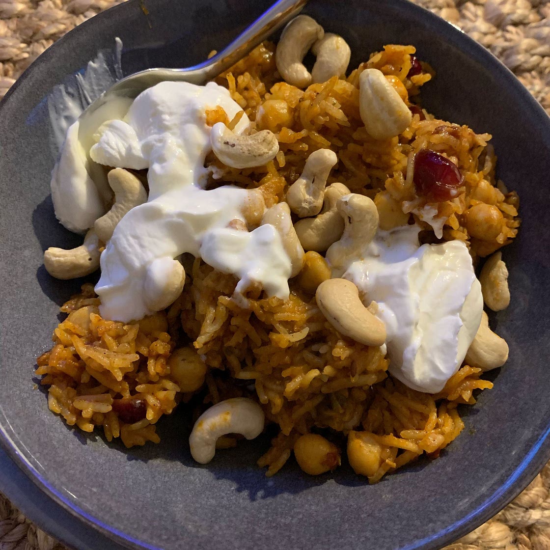 One-pan spicy rice