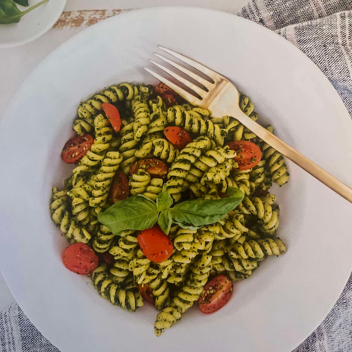 Kale Pesto Pasta