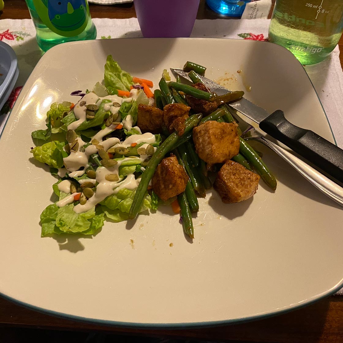 Garlic Butter Pork (no ingredients)