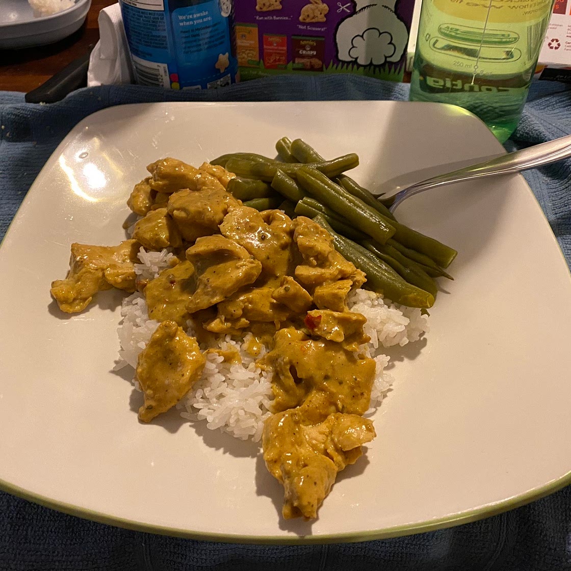 Kevin’s Thai Curry Chicken (no ingredients)