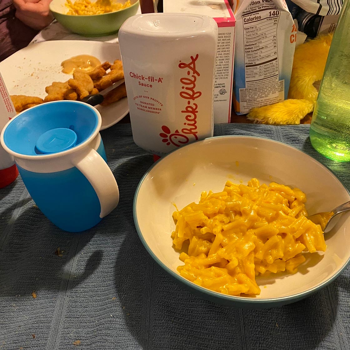 Macaroni and Cheese (no ingredients)
