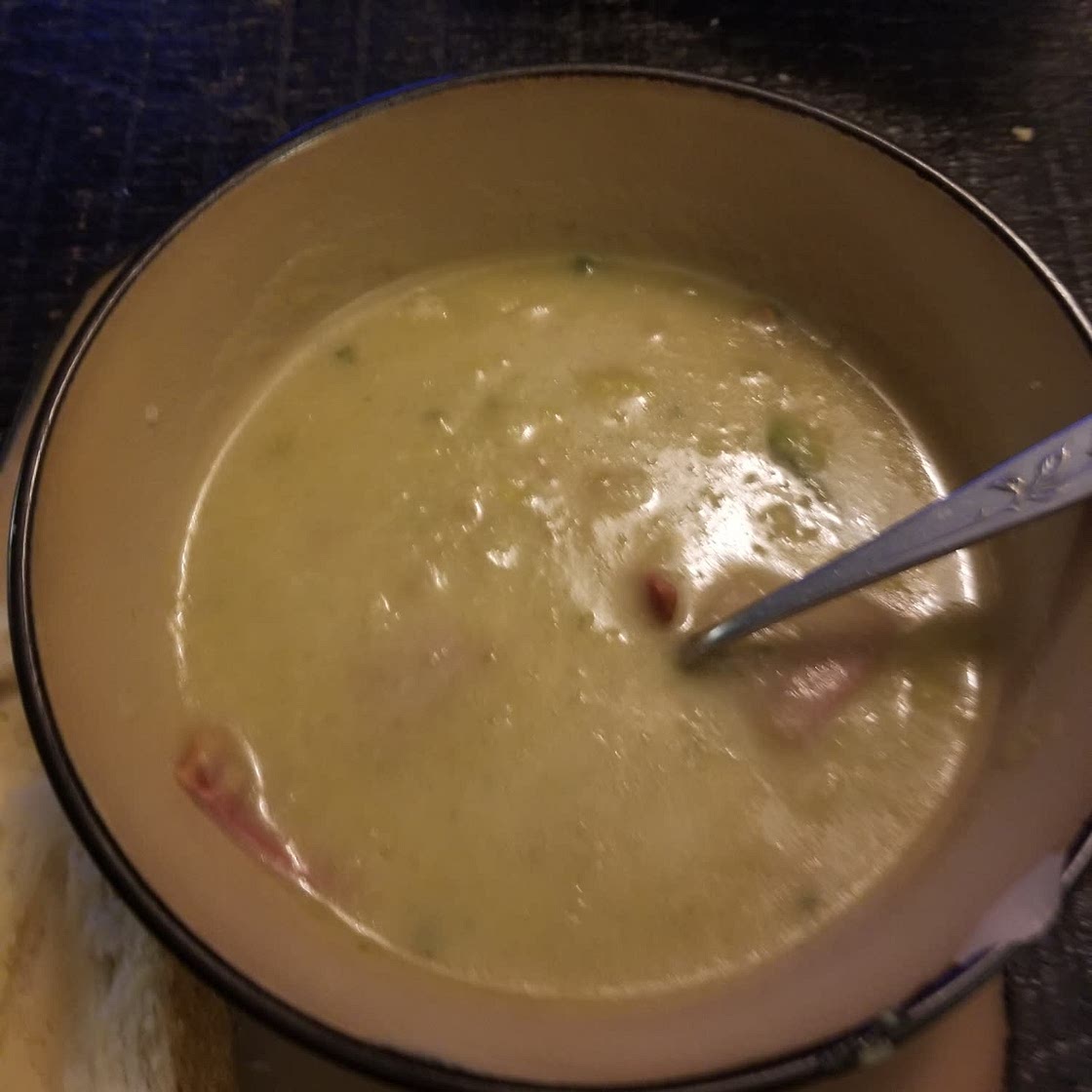 Leek & potato soup