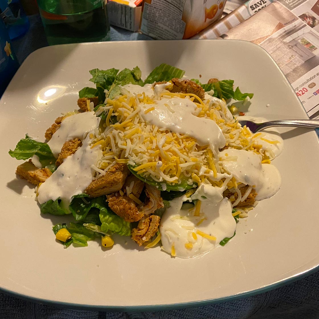 Mexican Salad (no ingredients)