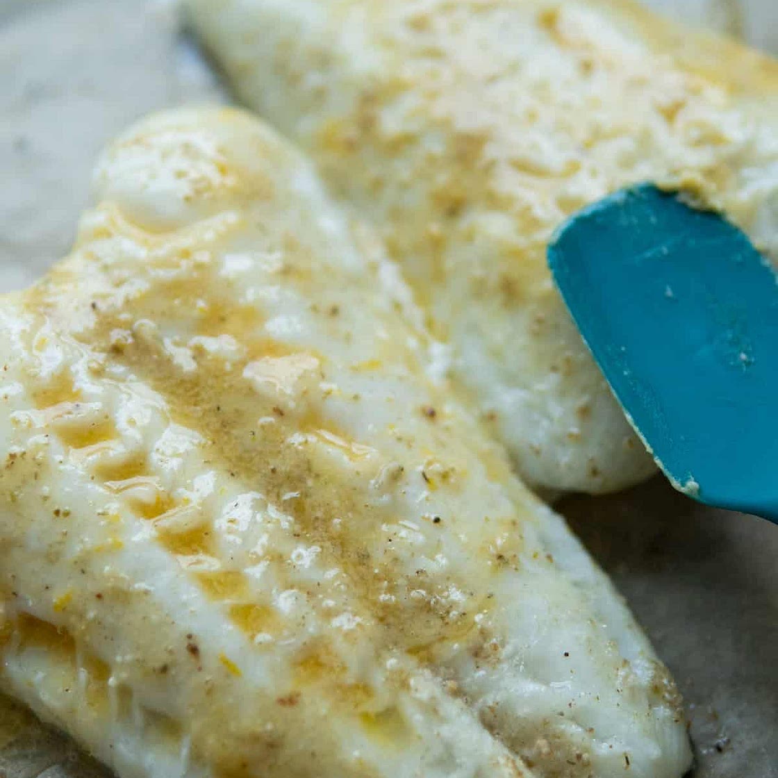 Oven Roasted Fish with Miso Butter