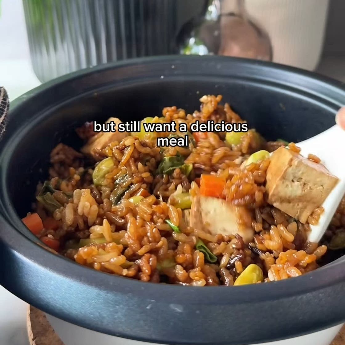 (One pot) Rice cooker meal by <@nutritionbykylie>
