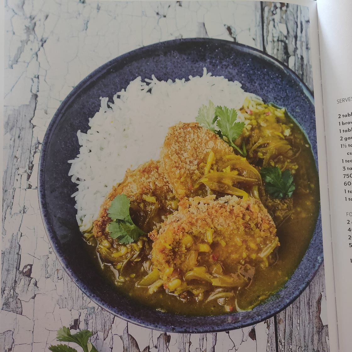 Katsu Curry - MasterChef Green (Pg 207)