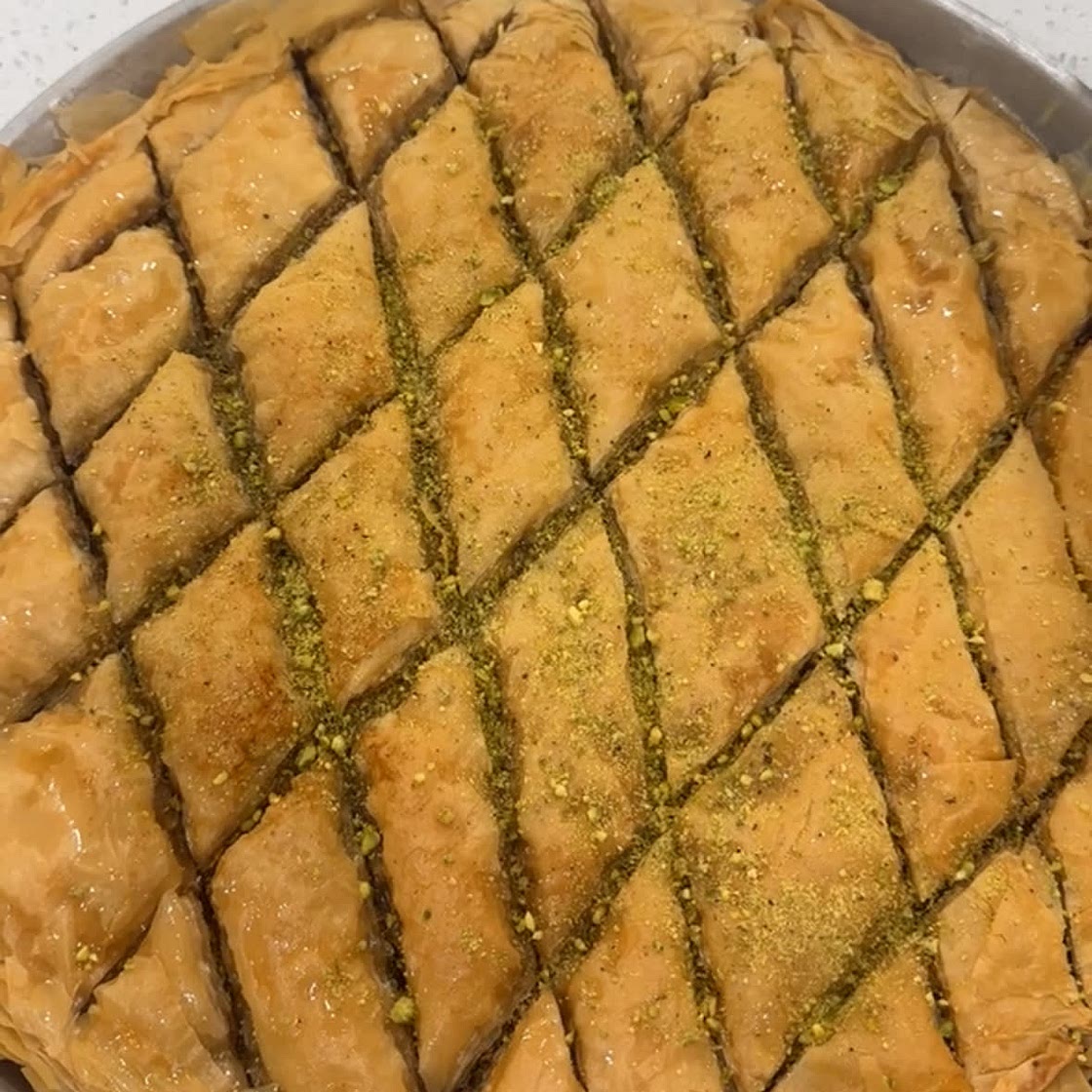 Chocolate Pistachio Baklava 