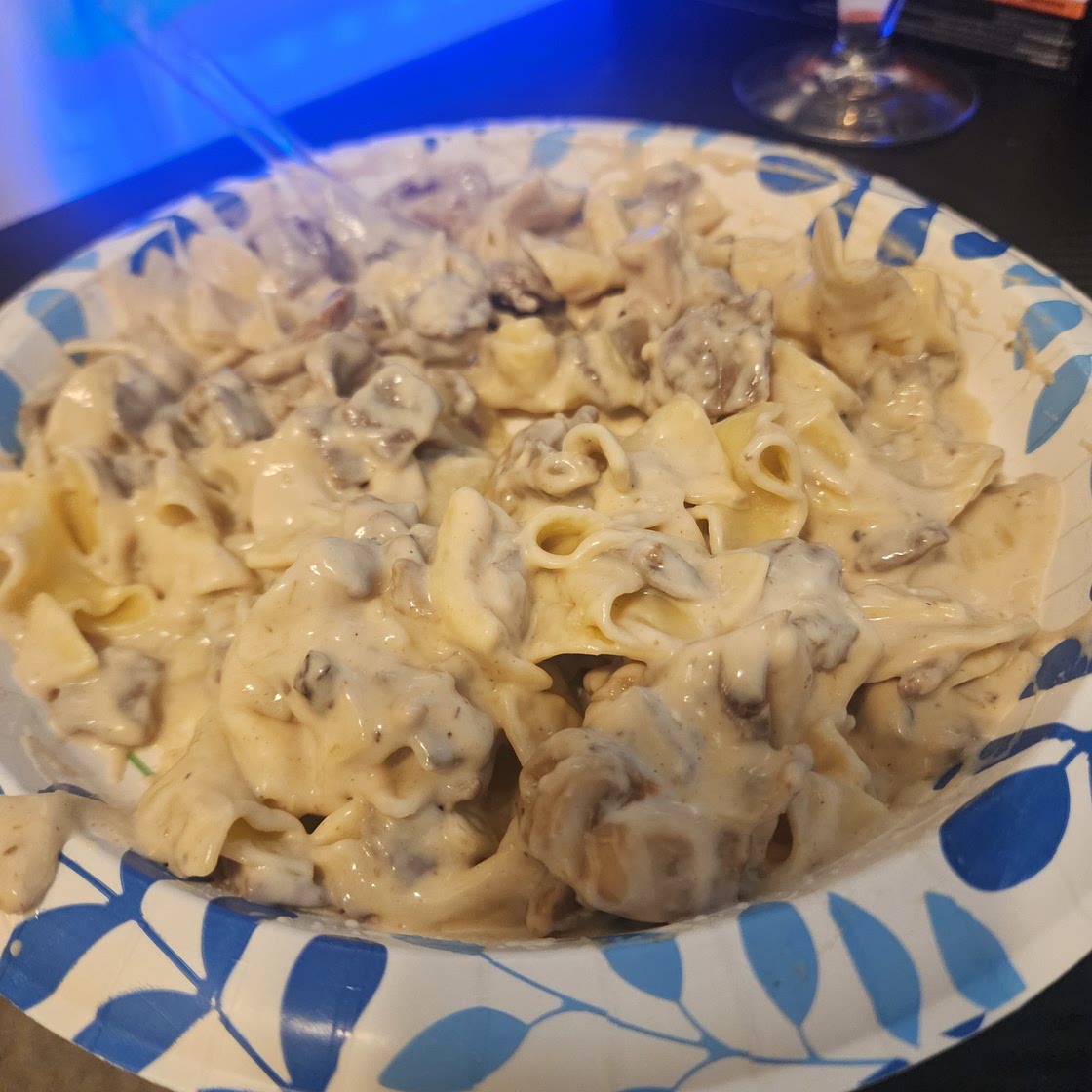 Stovetop Beef Stroganoff