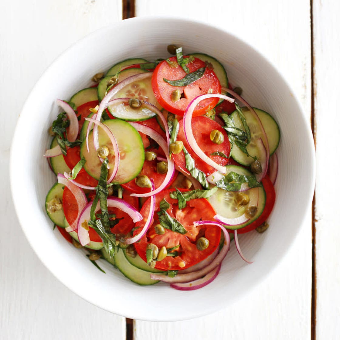 Tomato and Cucumber Salad
