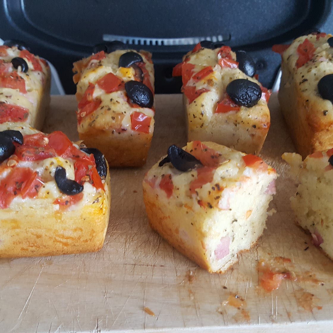 Muffin façon pizza