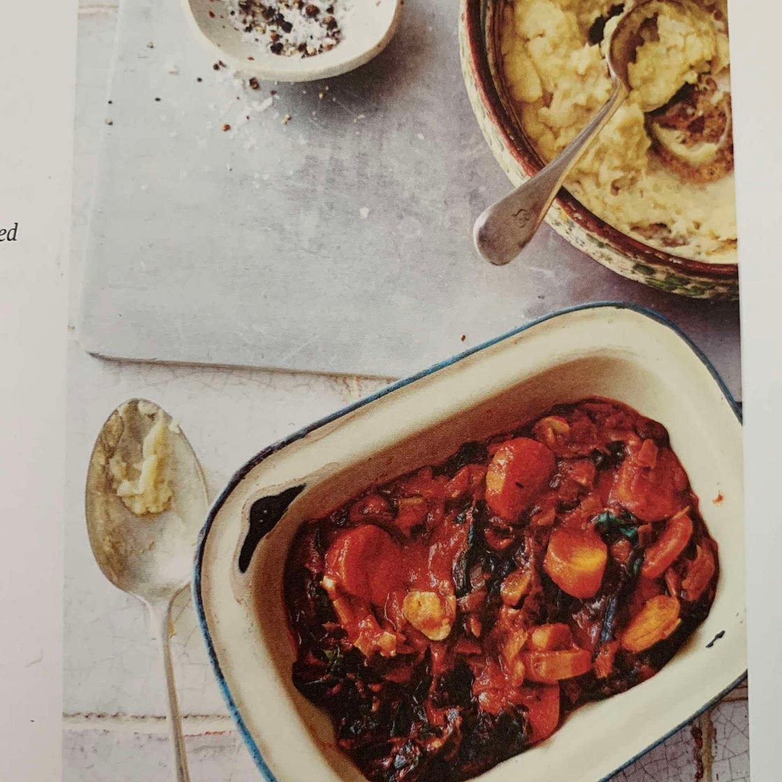 vegetable box pie with butter bean mash serves 2