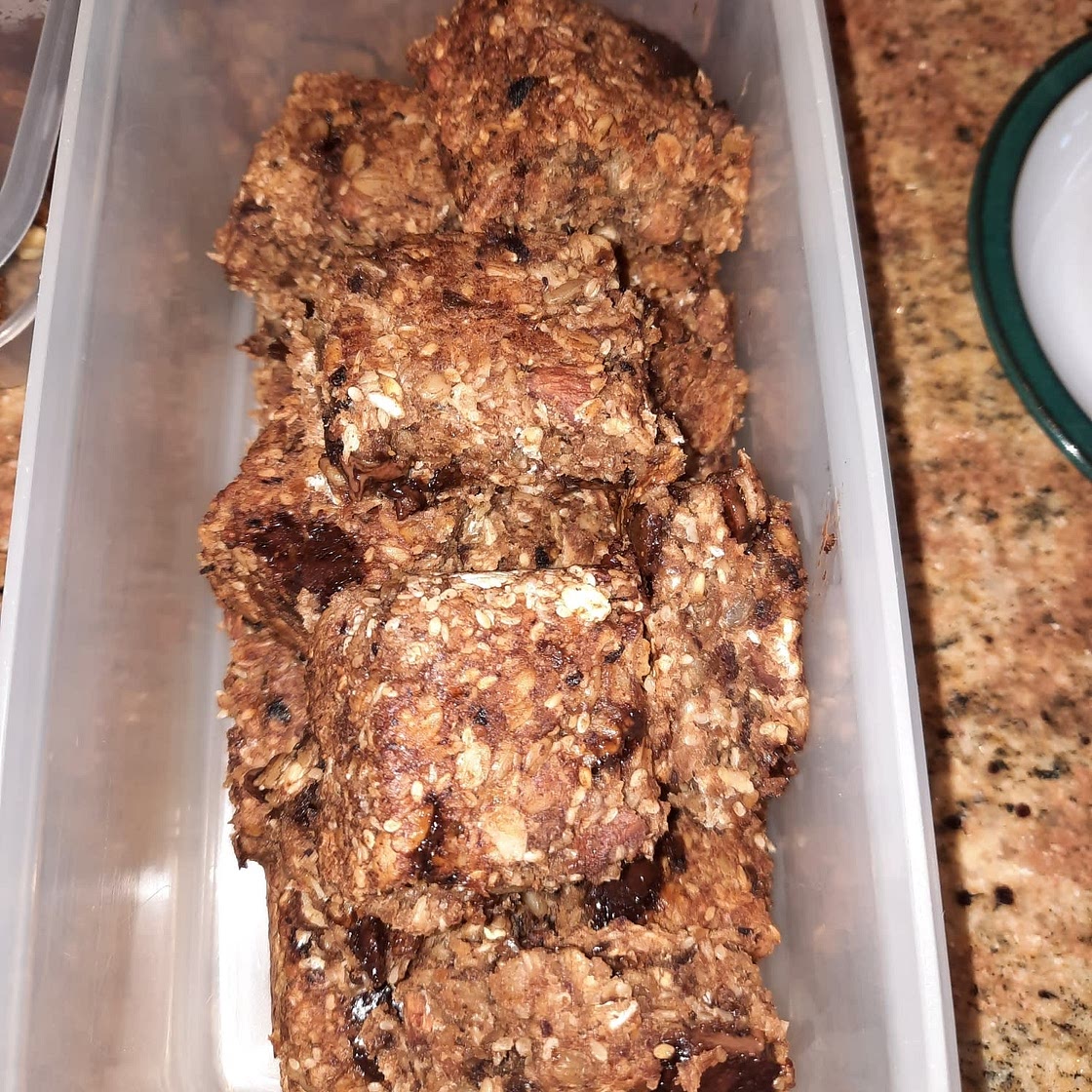 Healthy Breakfast Bars (Vegan, GF)