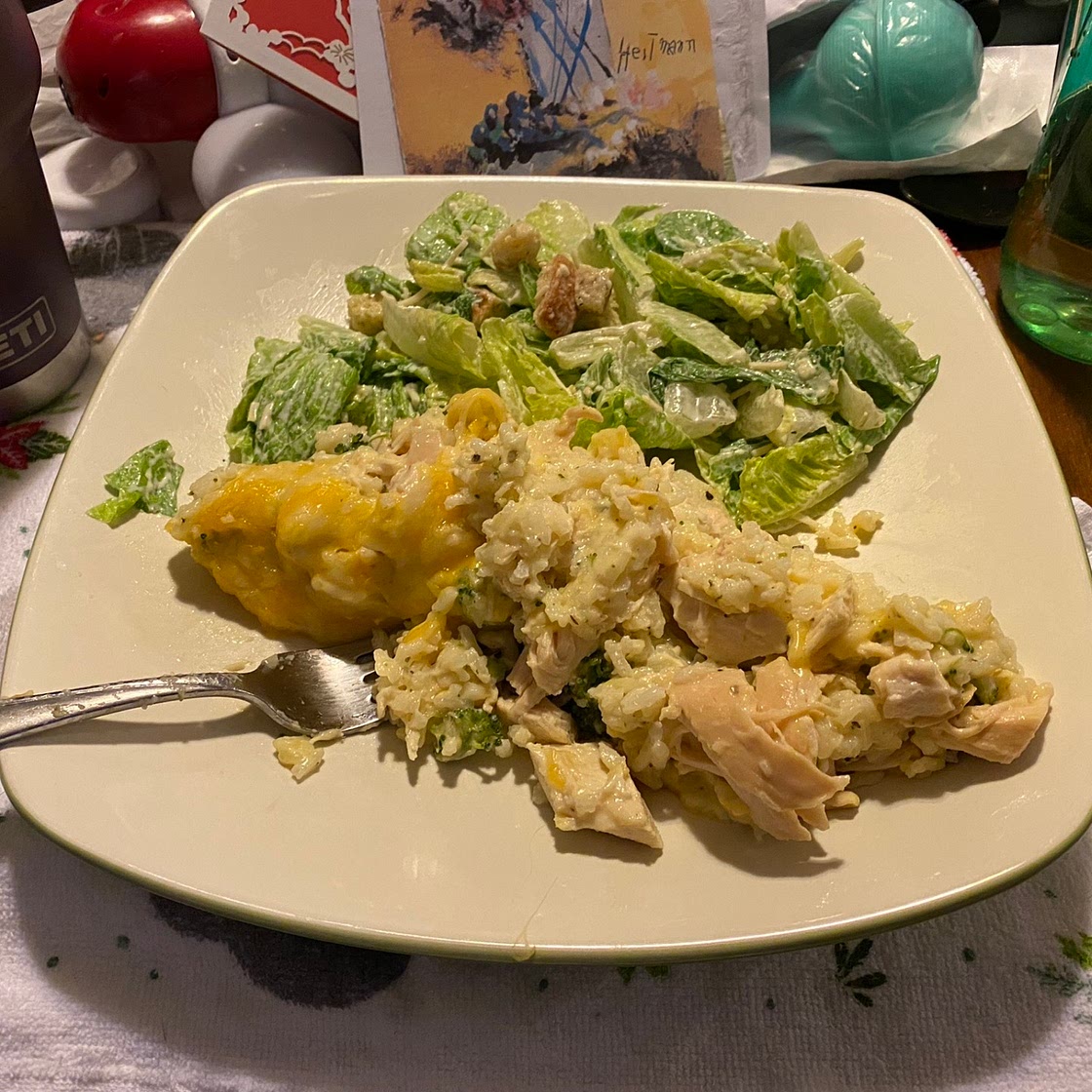 Chicken and Rice Casserole (no ingredients)
