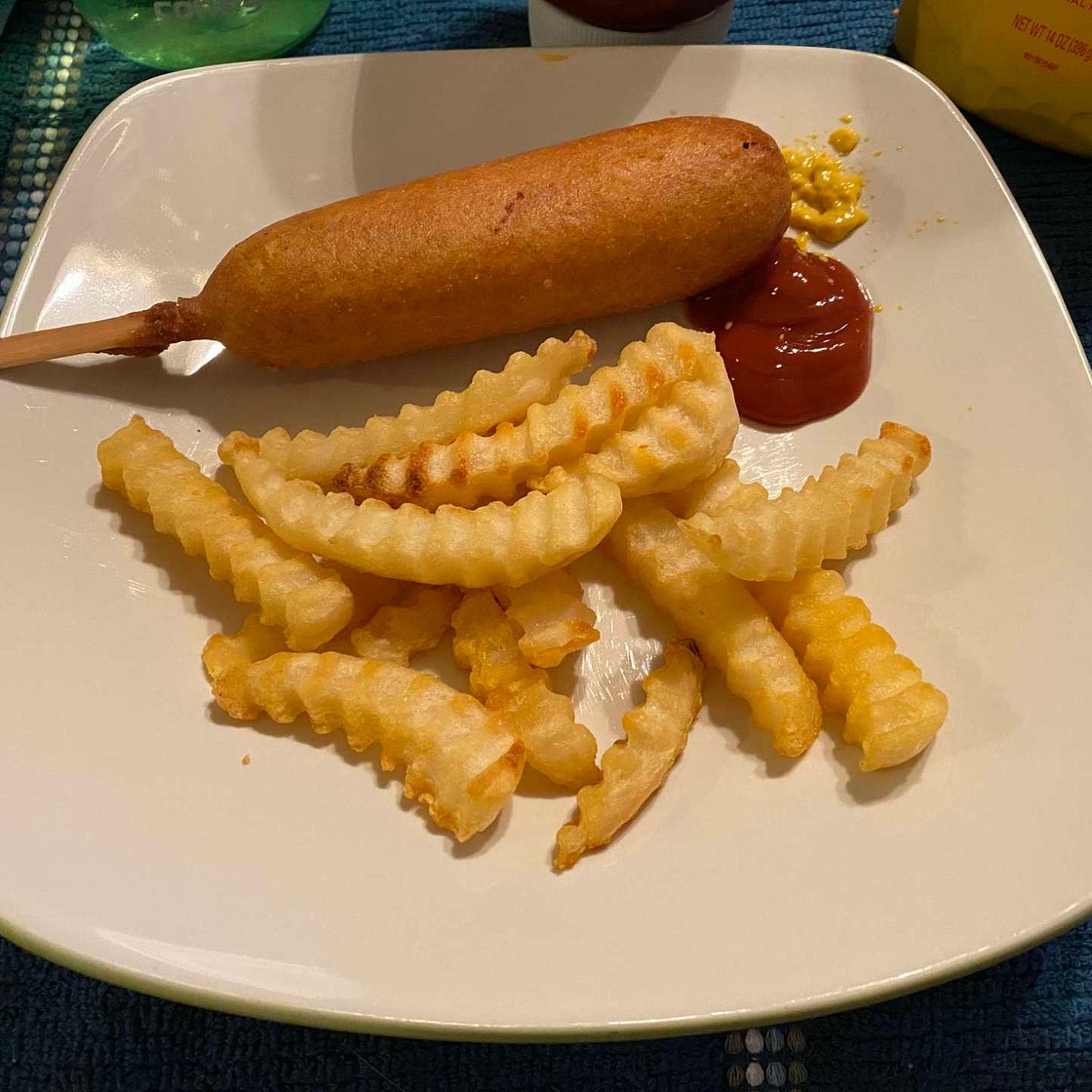 Corn Dogs (no ingredients)