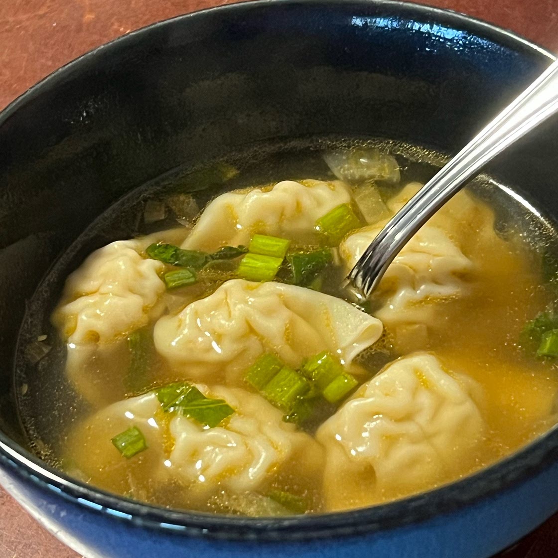 Deconstructed Wonton Soup
