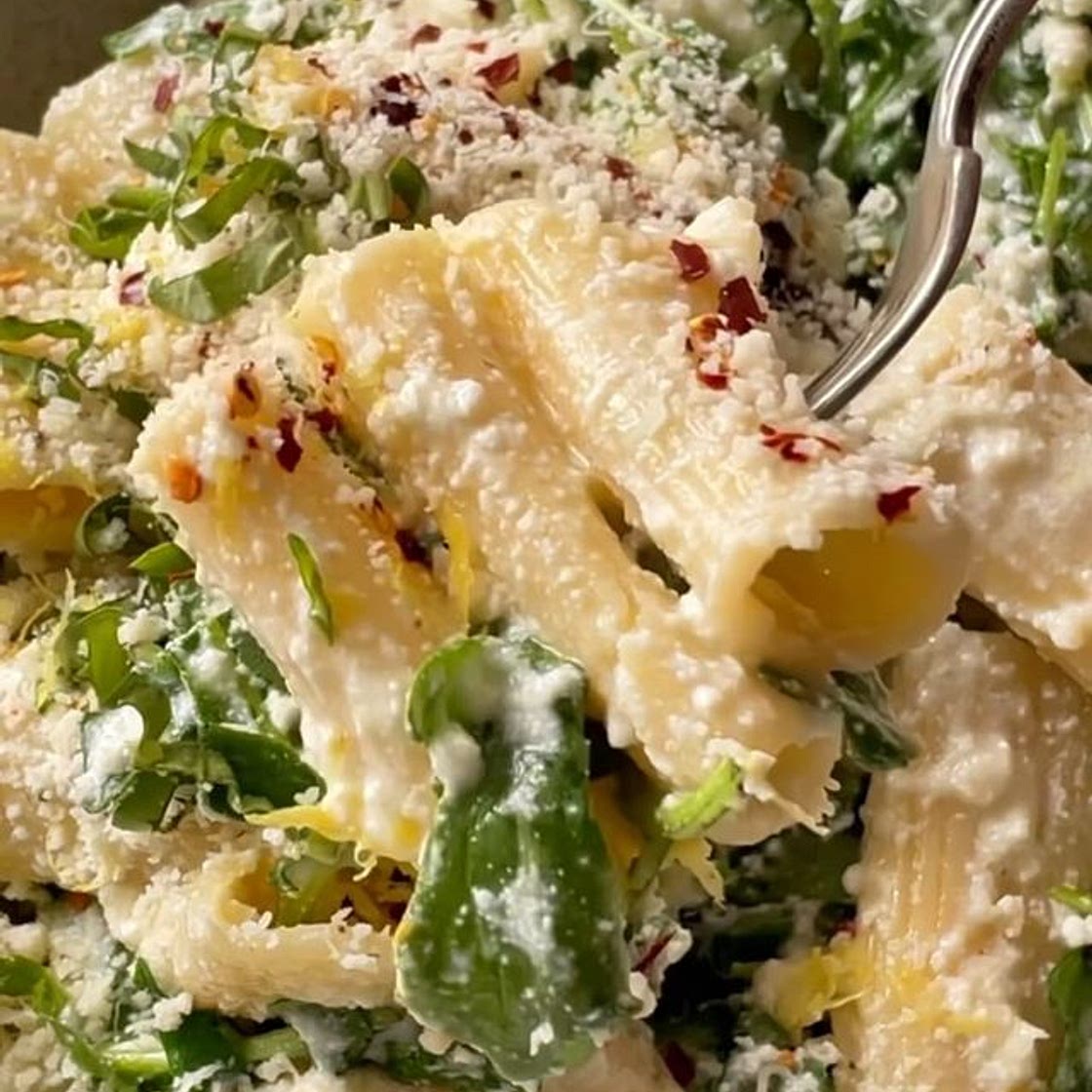 CREAMY LEMON RICOTTA PASTA