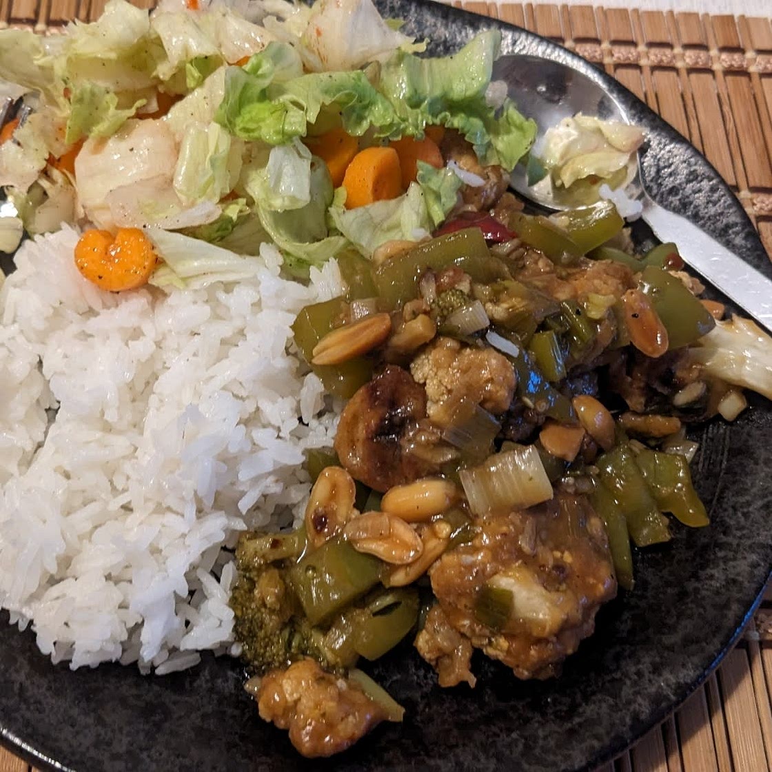 Spicy Crispy Kung Pao Cauliflower Recipe