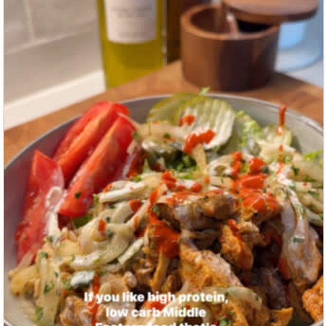 HIGH PROTEIN CHICKEN SHAWARMA