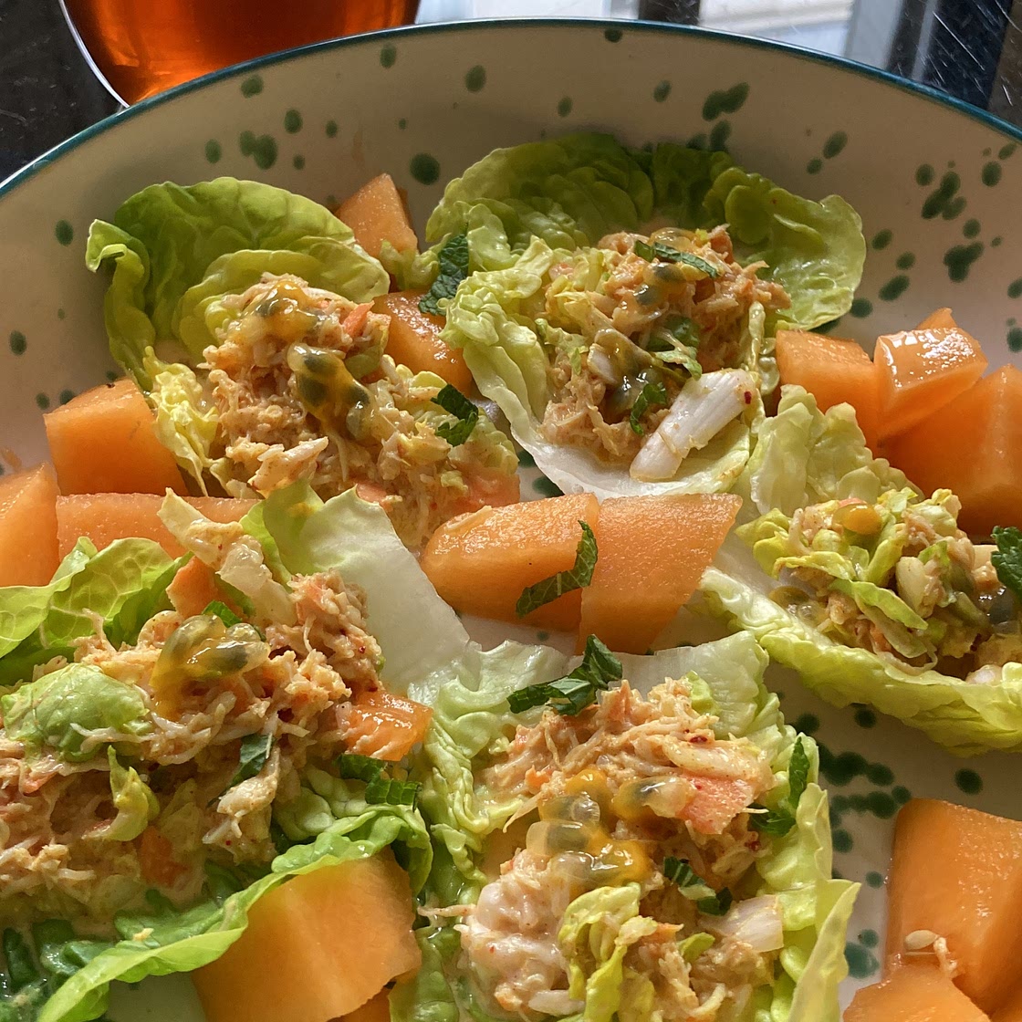 Salade de crabe fancy