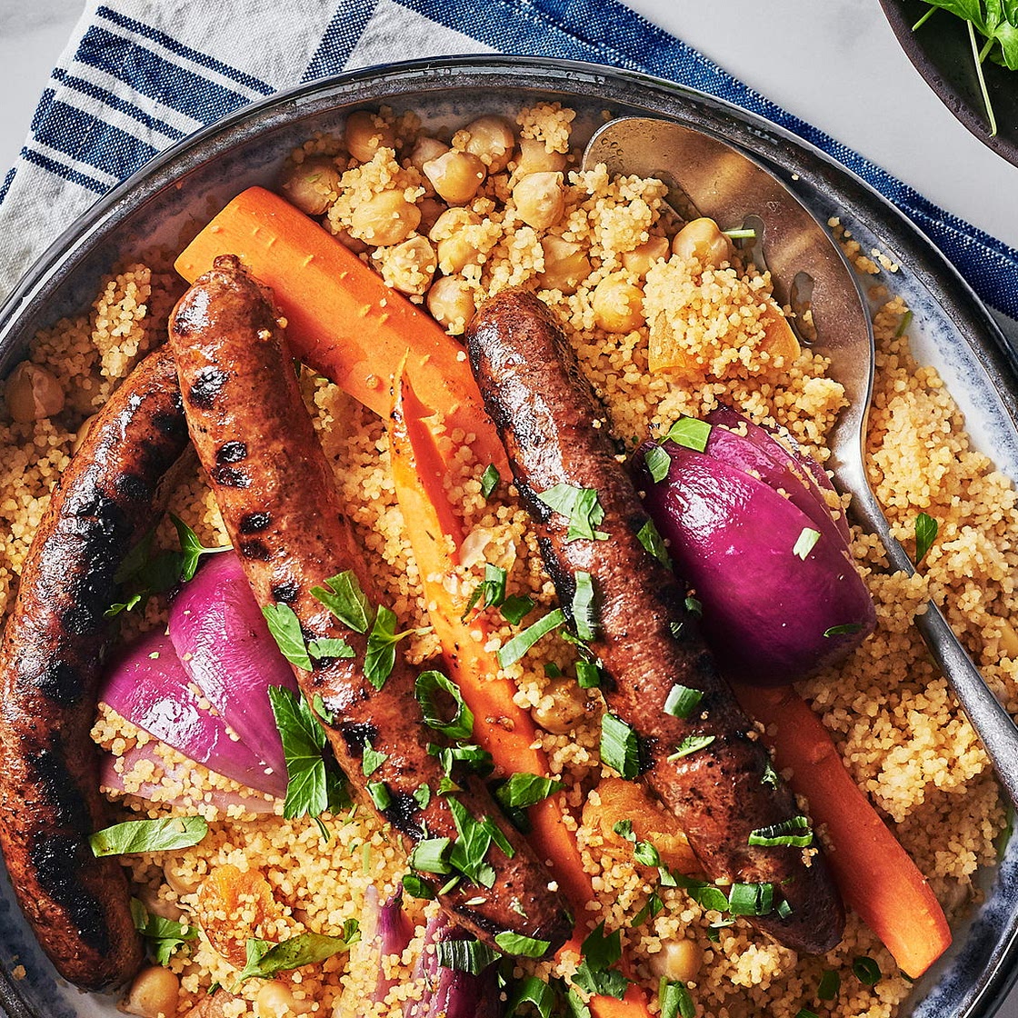 Hearty Vegetable and Apricot Couscous