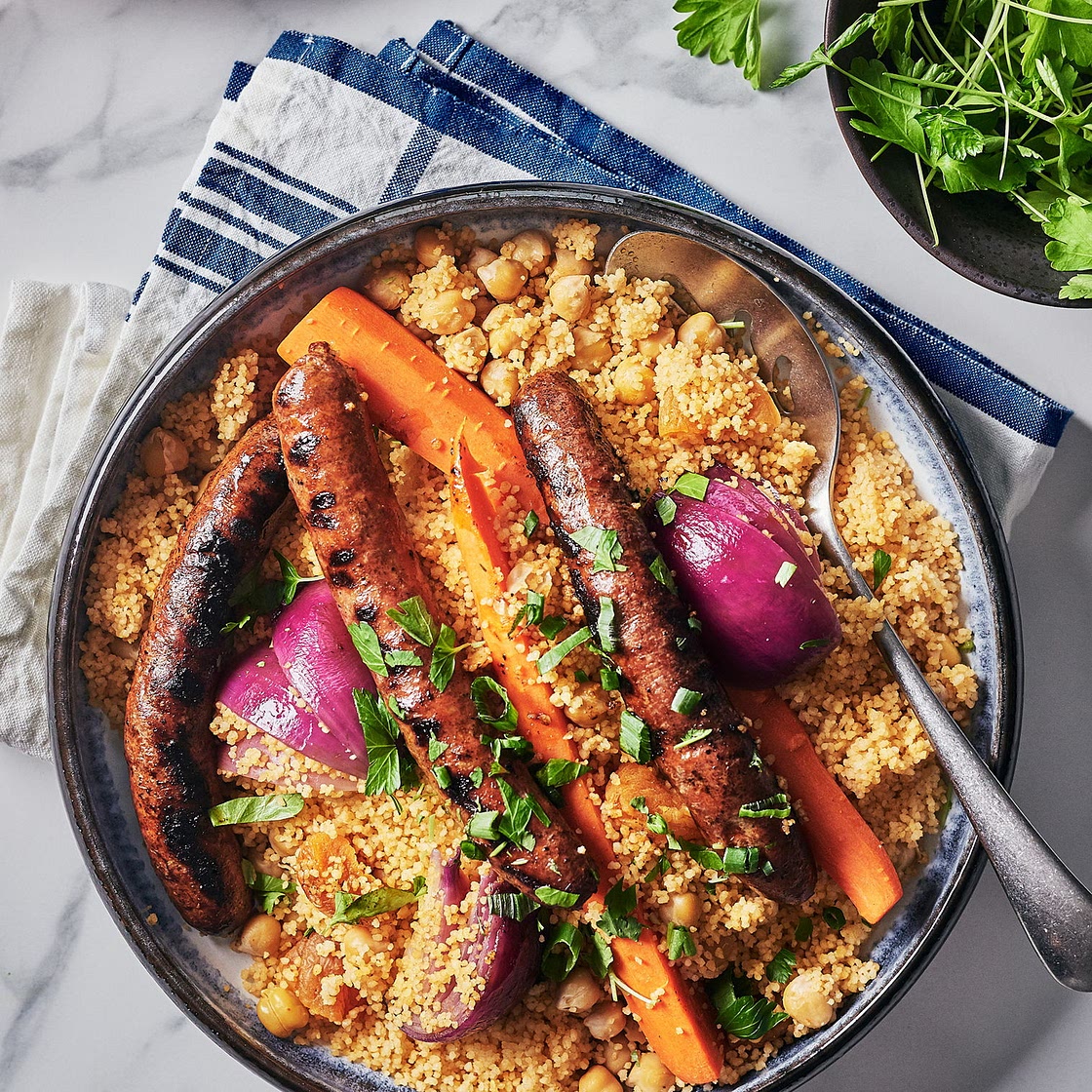 Hearty Vegetable and Apricot Couscous