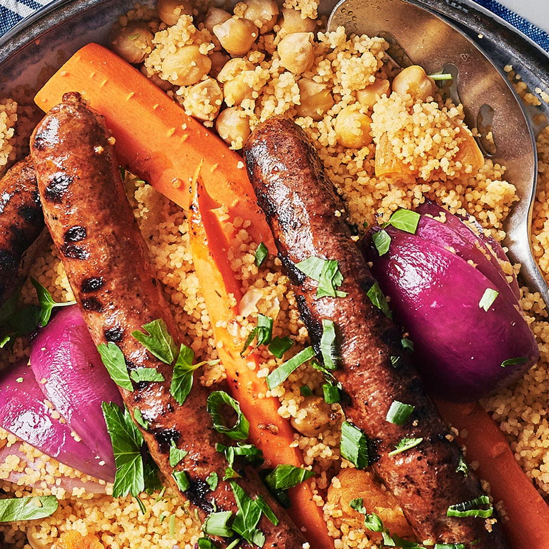 Hearty Vegetable and Apricot Couscous