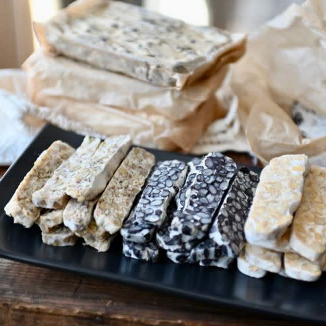 Homemade Tempeh