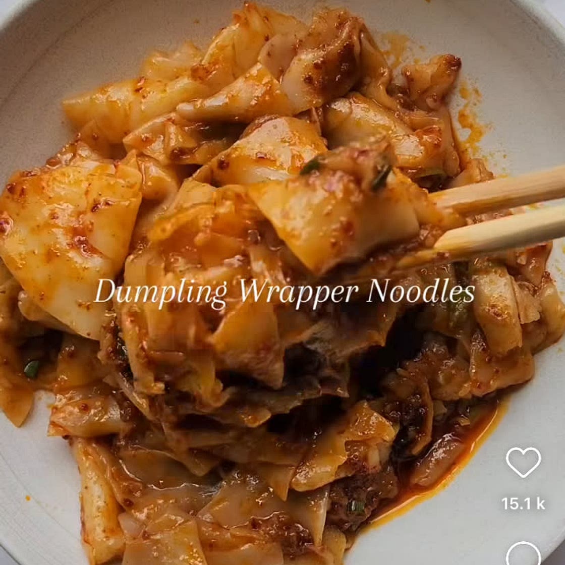 Dumpling Wrapper Noodels