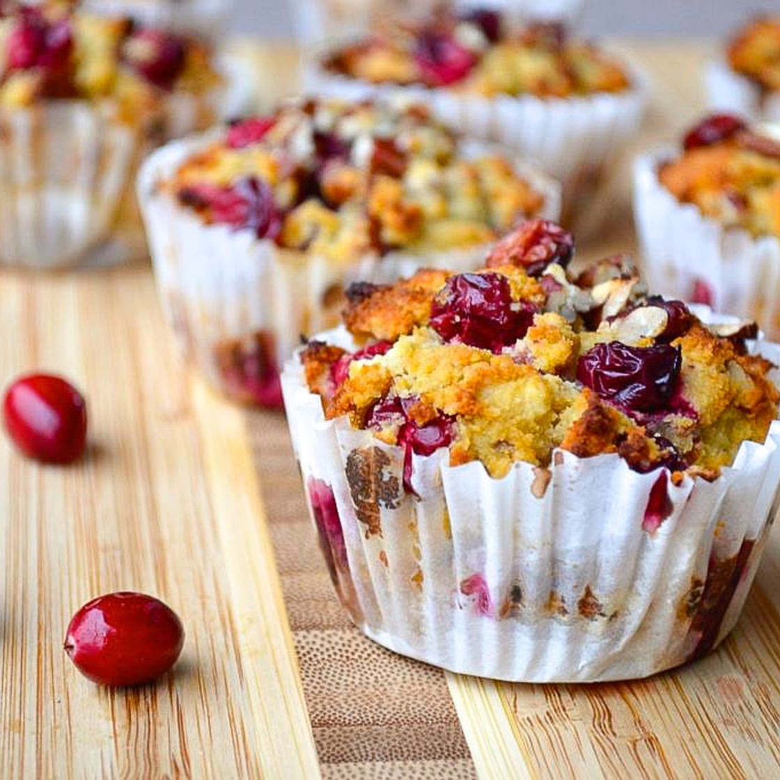 Cranberry, Orange & Pecan Muffins