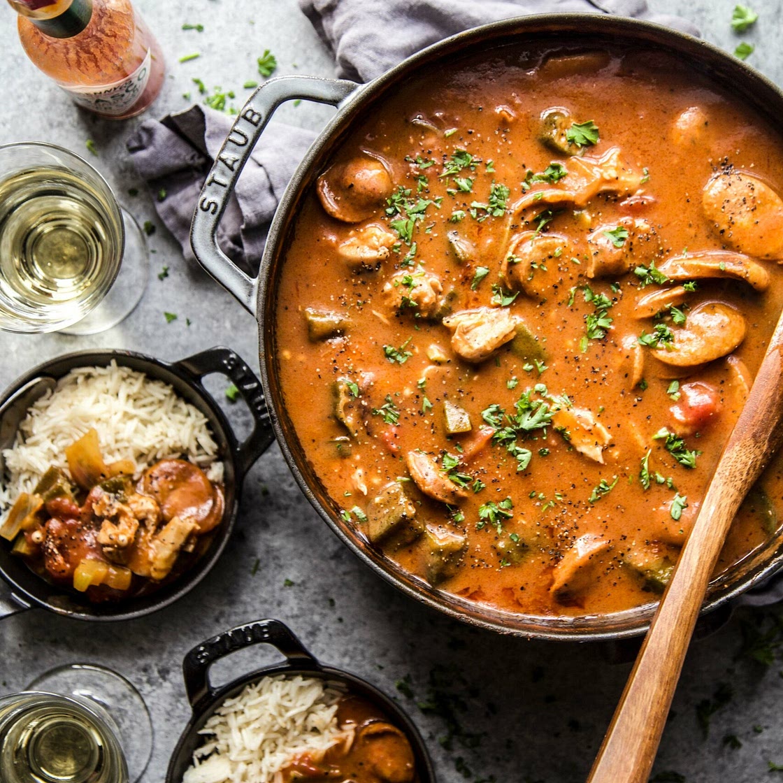 Chicken and Chorizo Gumbo
