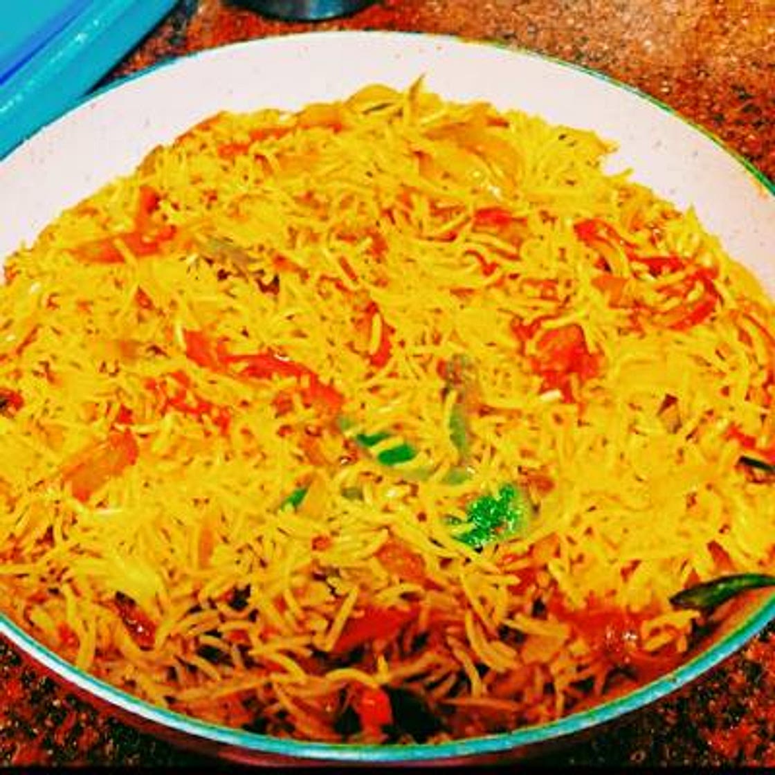 लेफ्ट ओवर फ्राइड राइस (leftover fried rice recipe in Hindi)