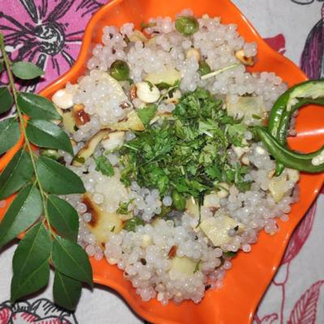 साबूदाना उपमा (sabudana upma recipe in Hindi)