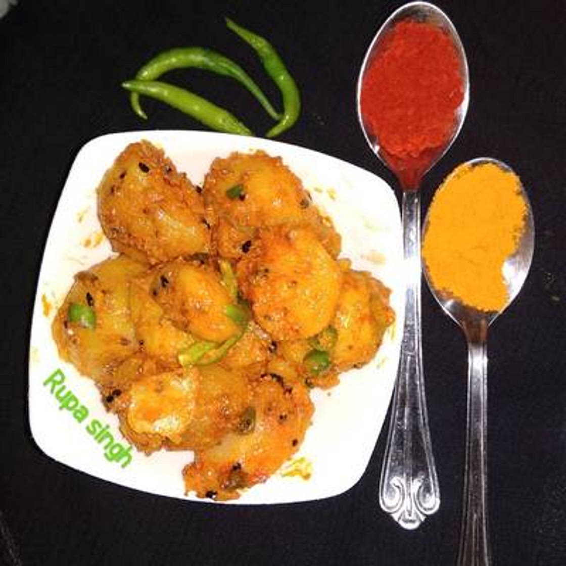 इंस्टेंट आलू अचार (instant aloo achar recipe in Hindi)