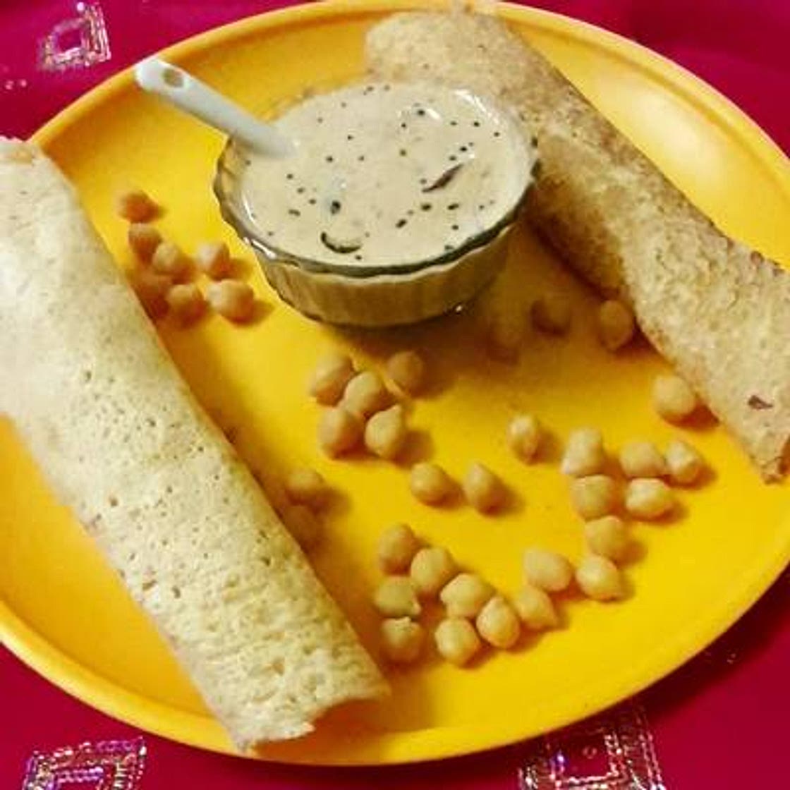 काबुली चने का डोसा (kabuli chana dosa recipe in hindi)