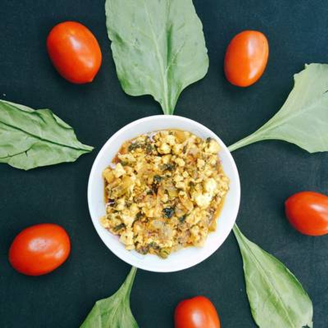 पनीर पालक भुर्जी (paneer palak bhurji recipe in Hindi)